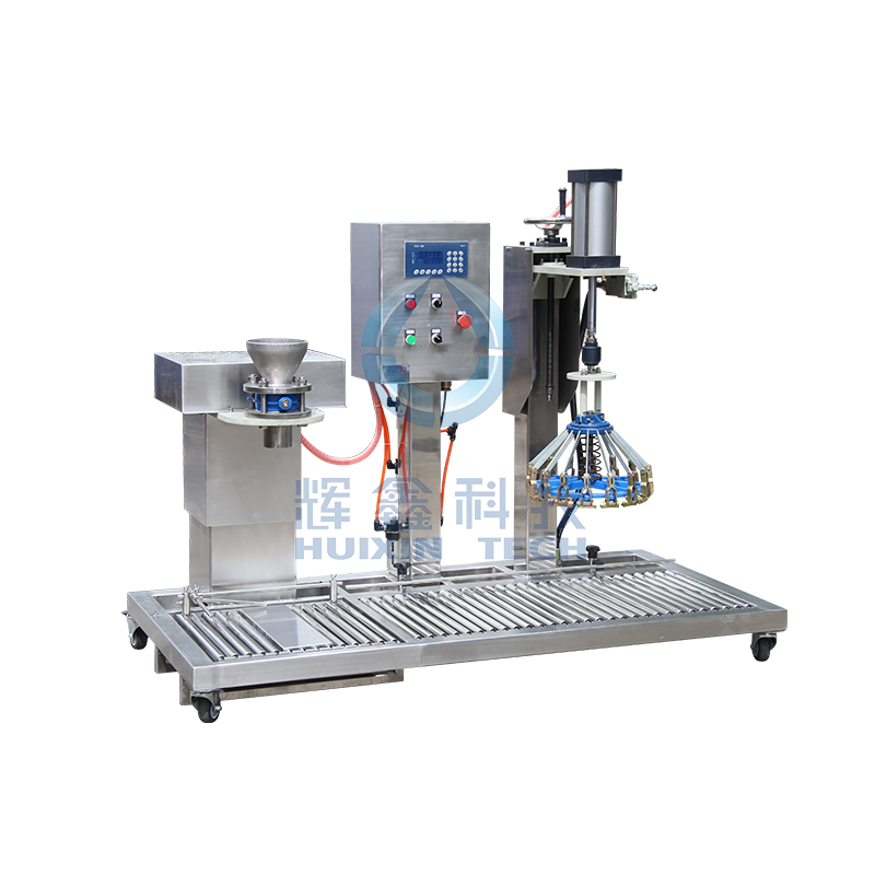 DCS30BGYZSQ Gravity type automatic filling machine  for stone paint -B067